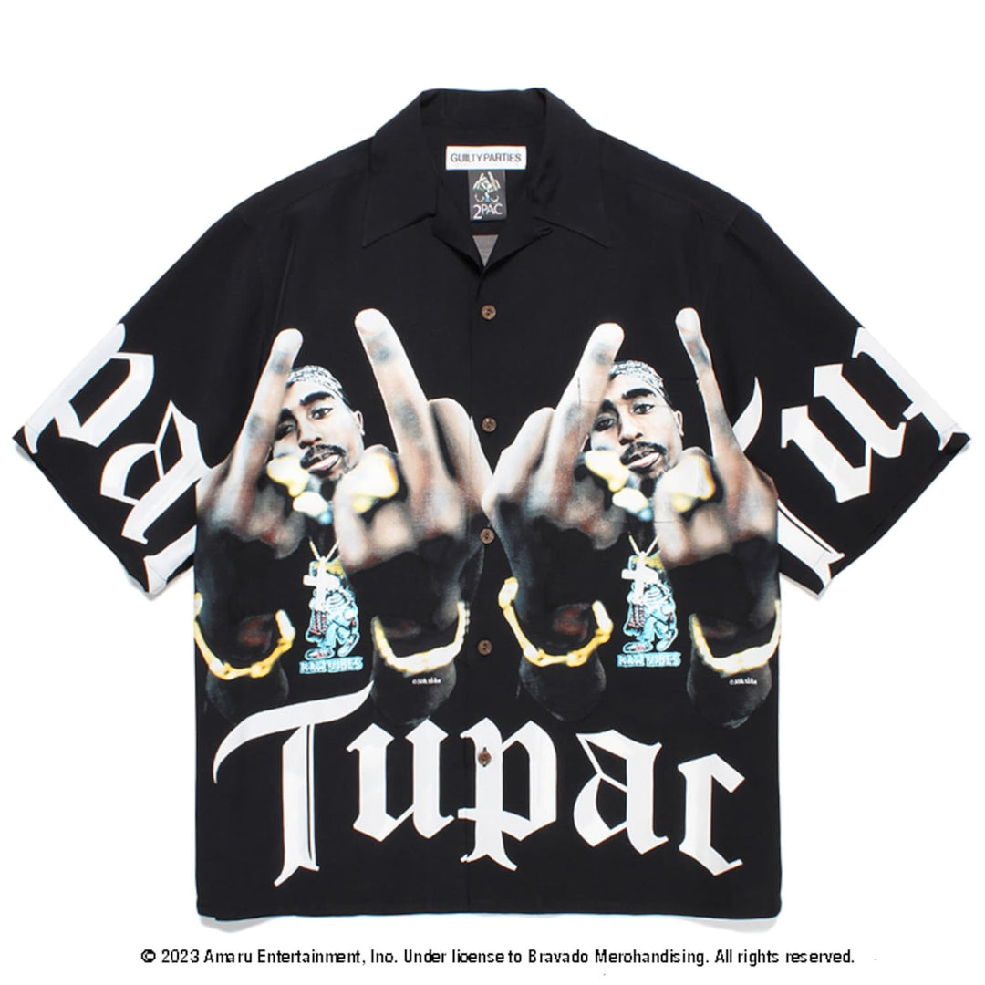 2PAC / Hawaiian Shirt (Type 1) TUPAC-WM-HI01 | WACKOMARIA 2023 