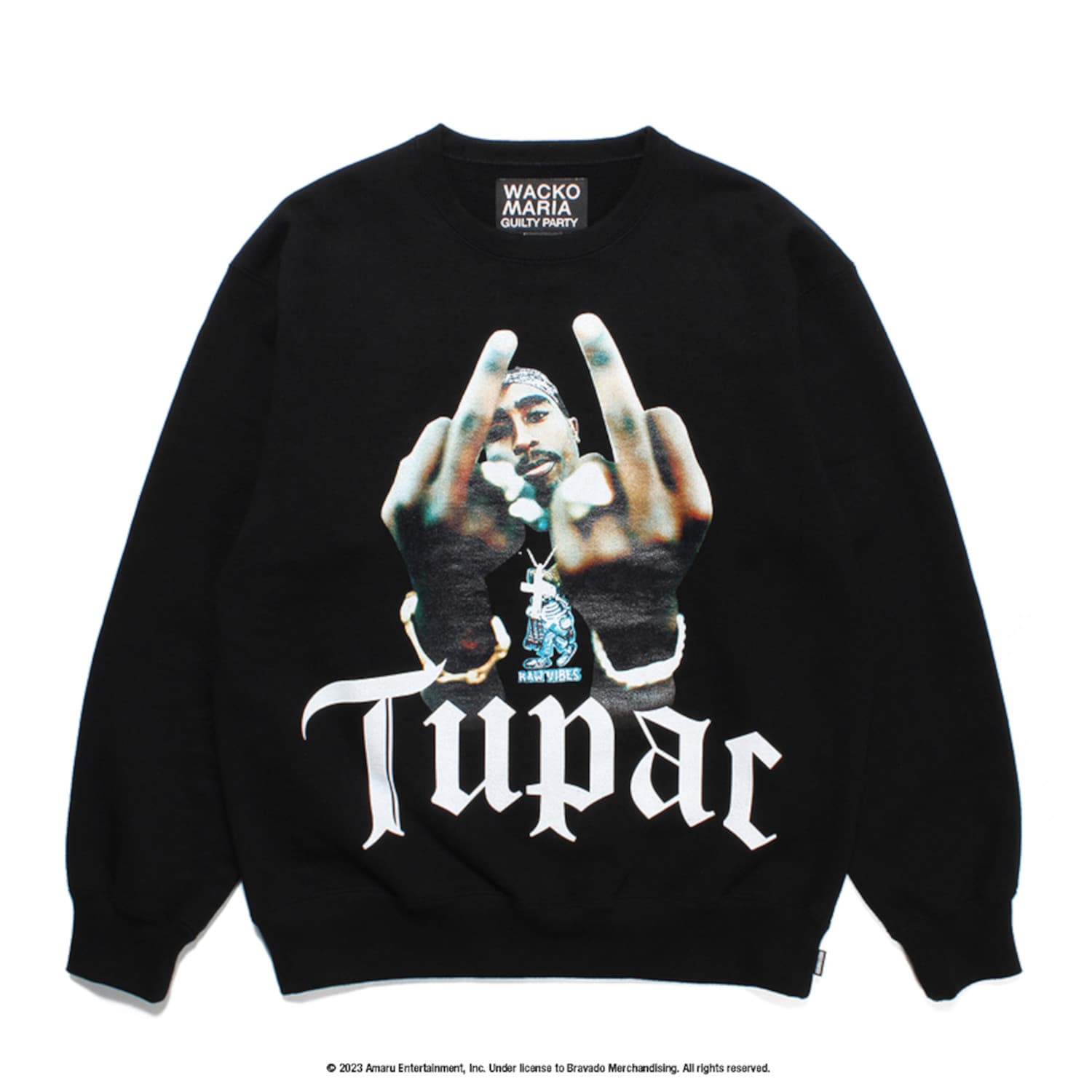 2PAC / スウェットシャツ TUPAC-WM-SS01 | ワコマリア2023年春夏コレクション – CRACKER'S BABIES